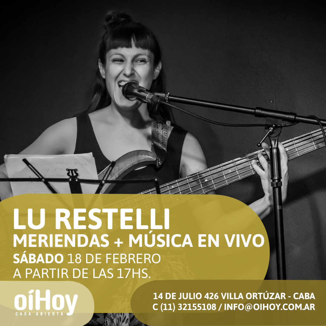 MERIENDAS + MÚSICA EN VIVO 13 - OíHoy