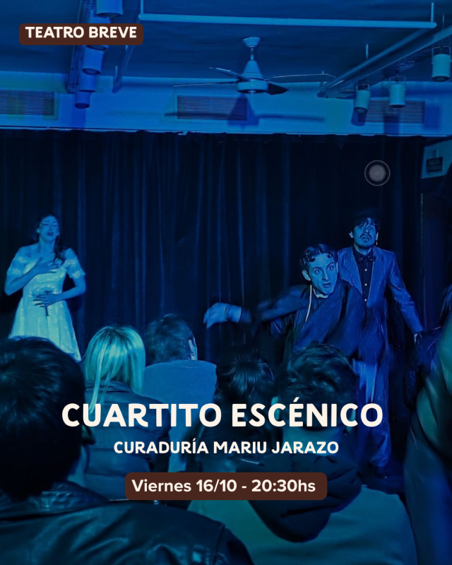 El Cuartito Escénico 58 - OíHoy El Cuartito Escénico 57 - OíHoy