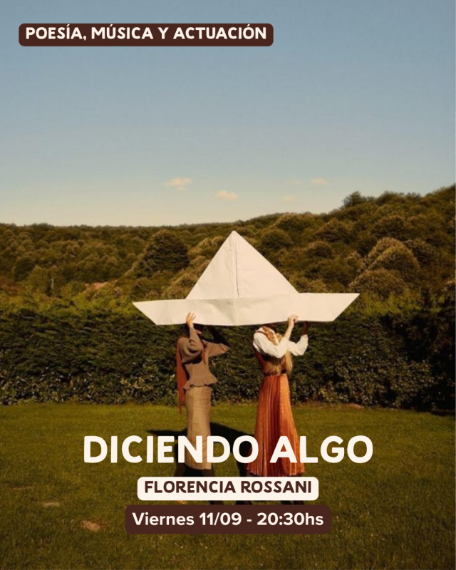 Ciclo Diciendo Algo - poesia y performance 9 - OíHoy
