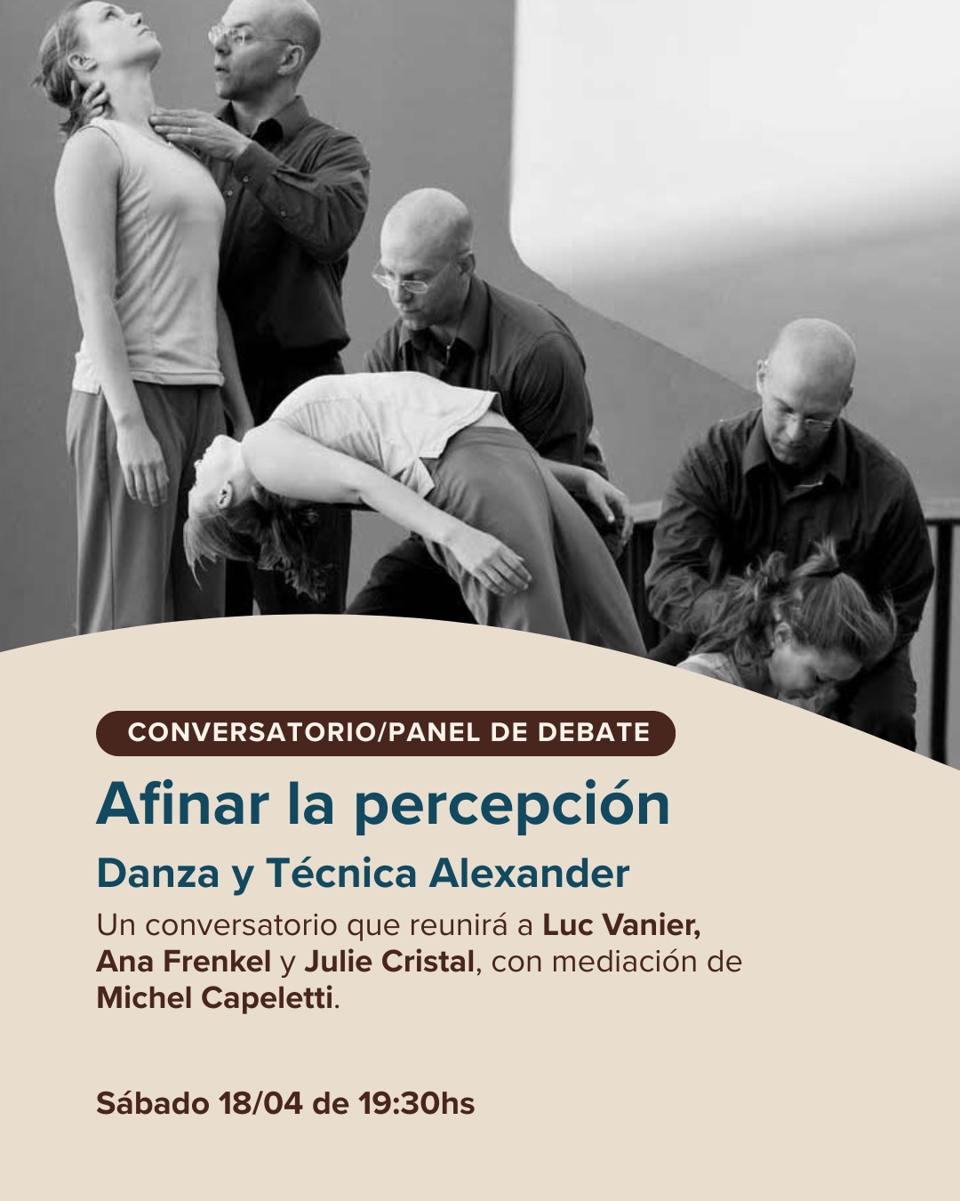 Conversatorio "AFINAR LA PERCEPCIÓN" - Danza y Técnica Alexander 13 - OíHoy